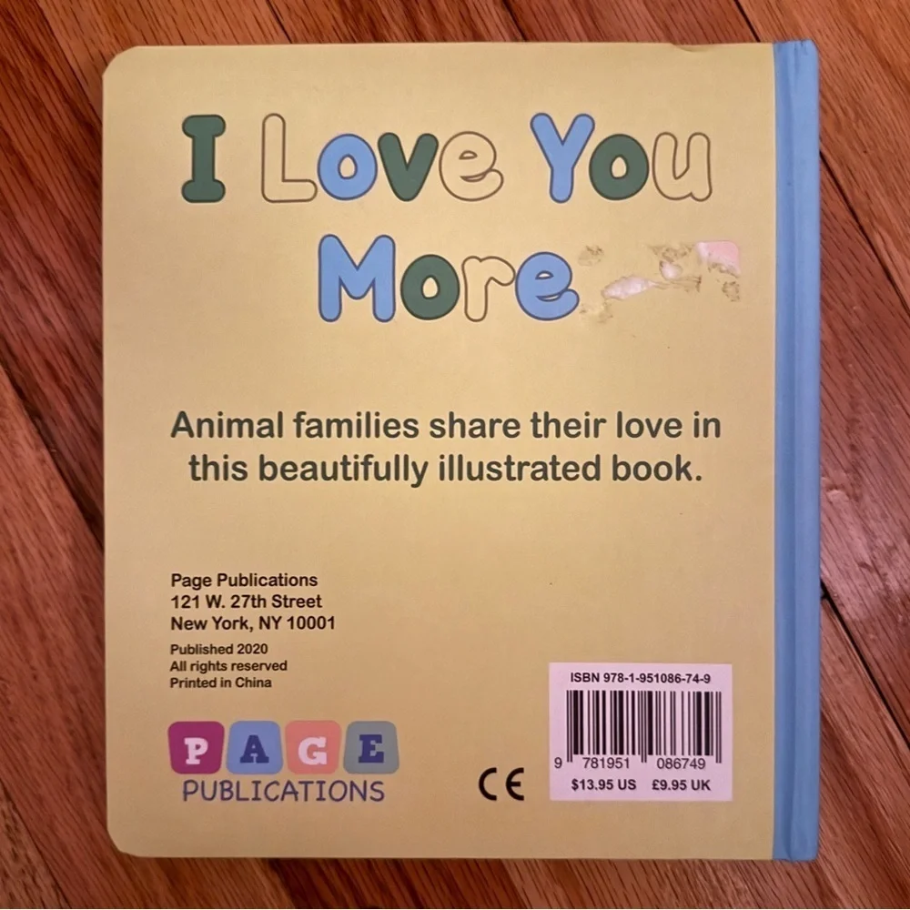 I Love You More Children’s Book